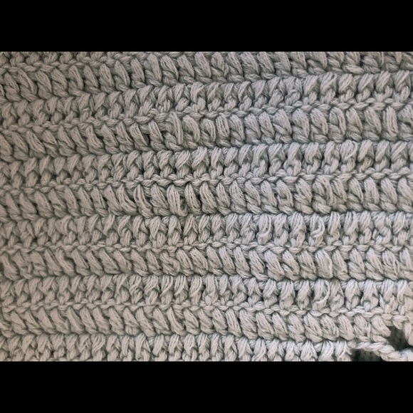 Free People Mint Crochet Crop Top - Picture 5 of 6